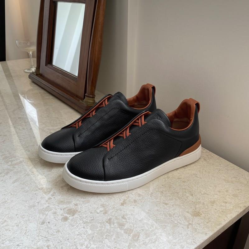 Men’s leather breathable sneakers Size 39-46