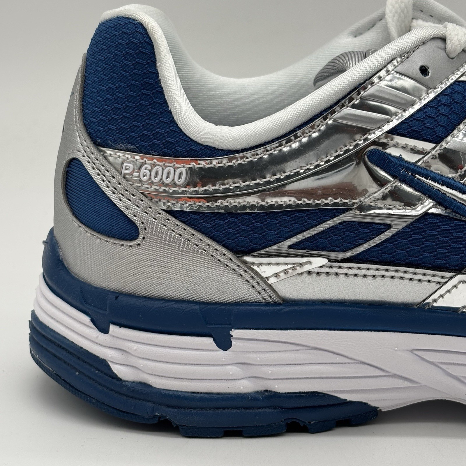 Nike P-6000 Court Blue White Silver IQ9390 476 Men Size 11 NEW Sneakers