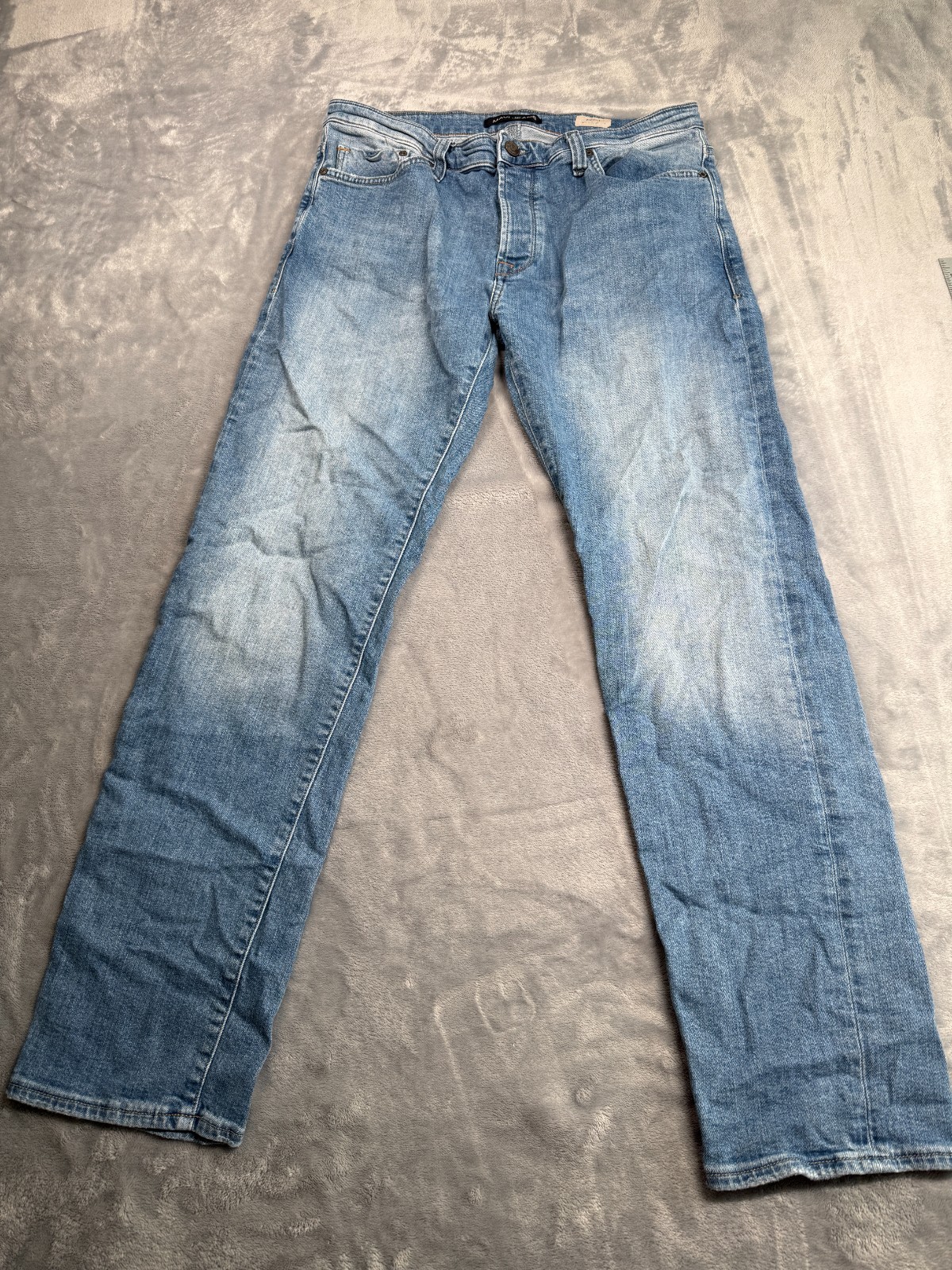 Mavi Jeans Mens 34×32 Blue Denim Mid Rise Straight Leg All Day Comfort Classic