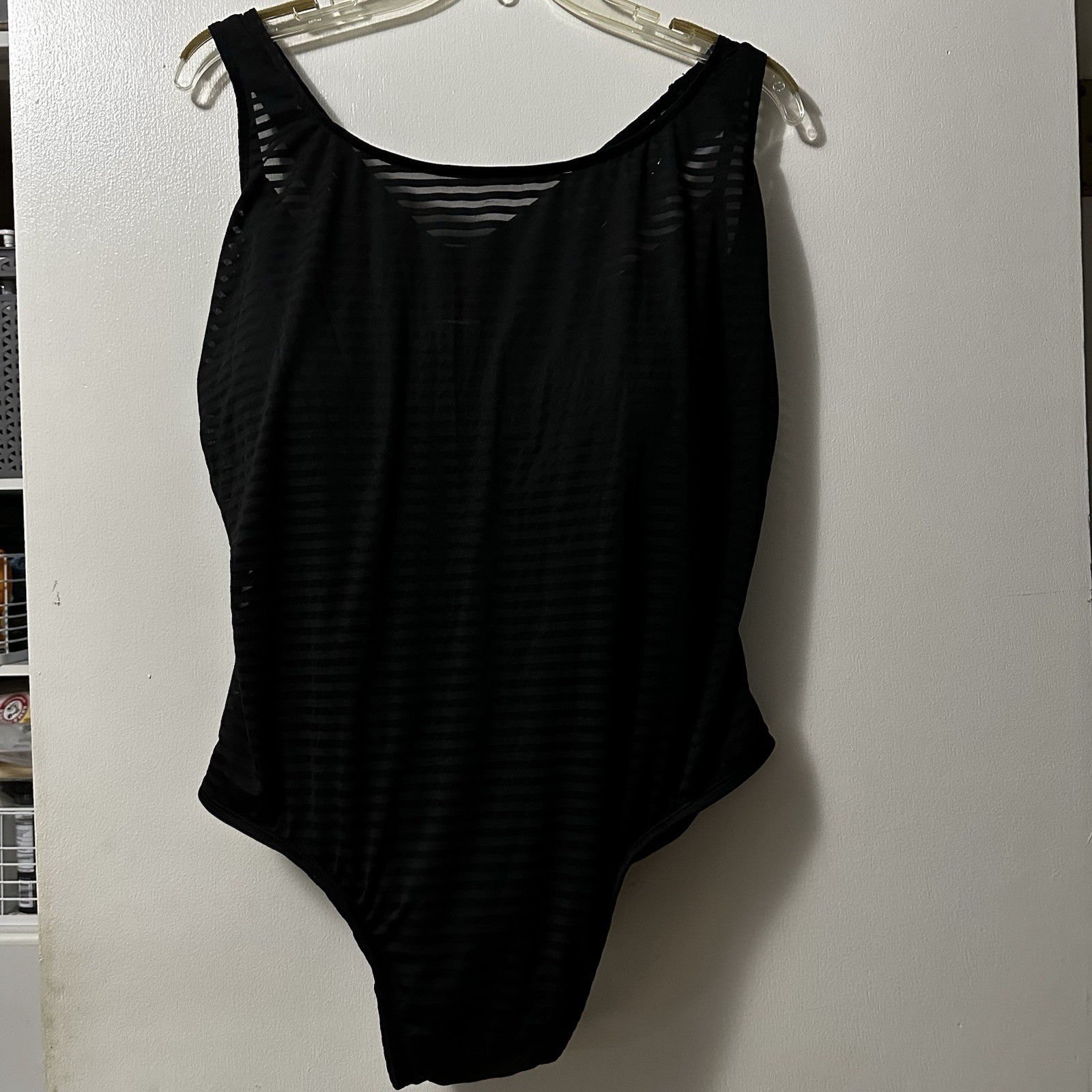 NEW Catalina Women’s One Piece Black Swimsuit Size 3X