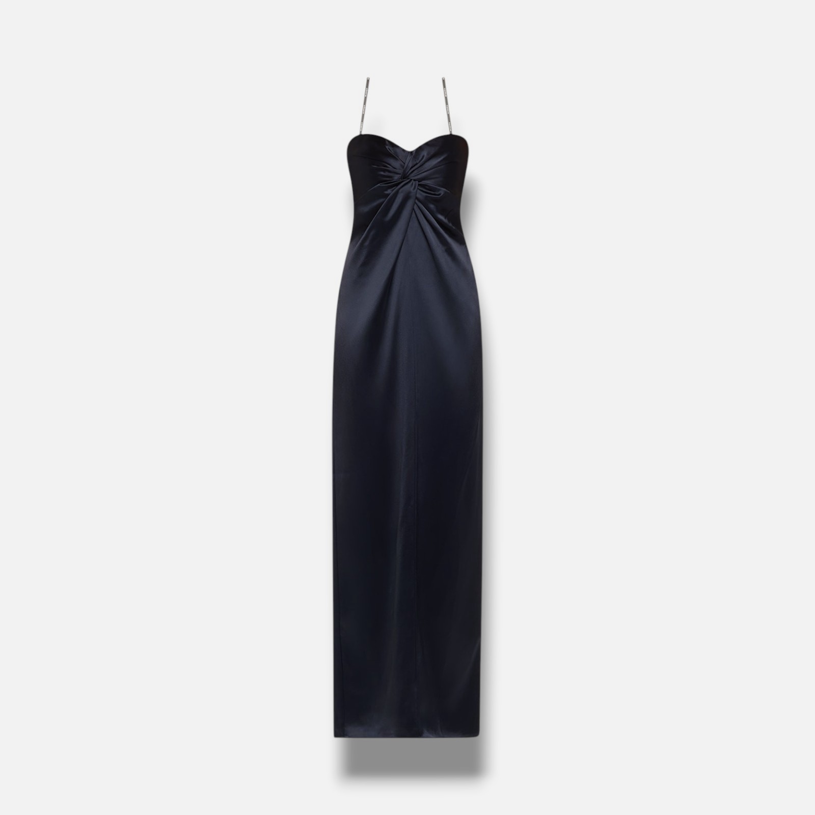 Retrofete Women’s Blue Olivine Twist Column Dress Size M