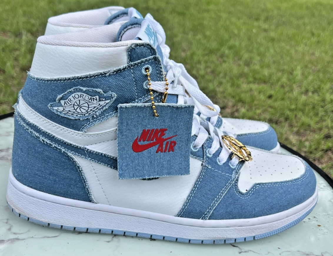 Size 10 – Air Jordan 1 Retro OG High Denim