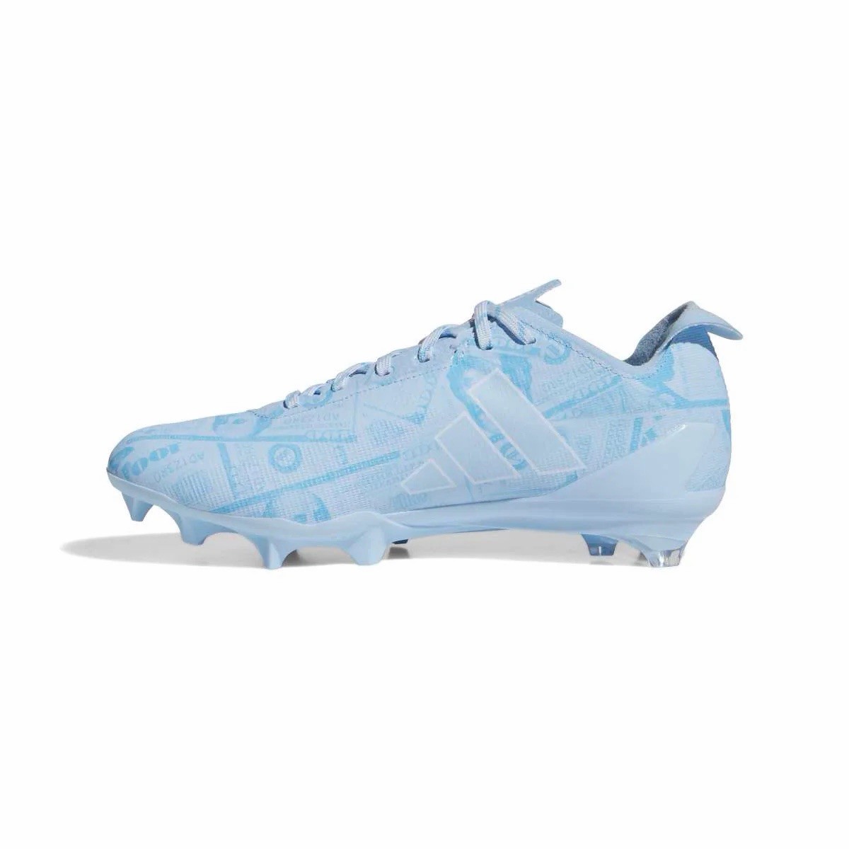 NEW Adidas Men’s SIZE 8 Adizero Electric II Football Cleats Light Blue JQ3981