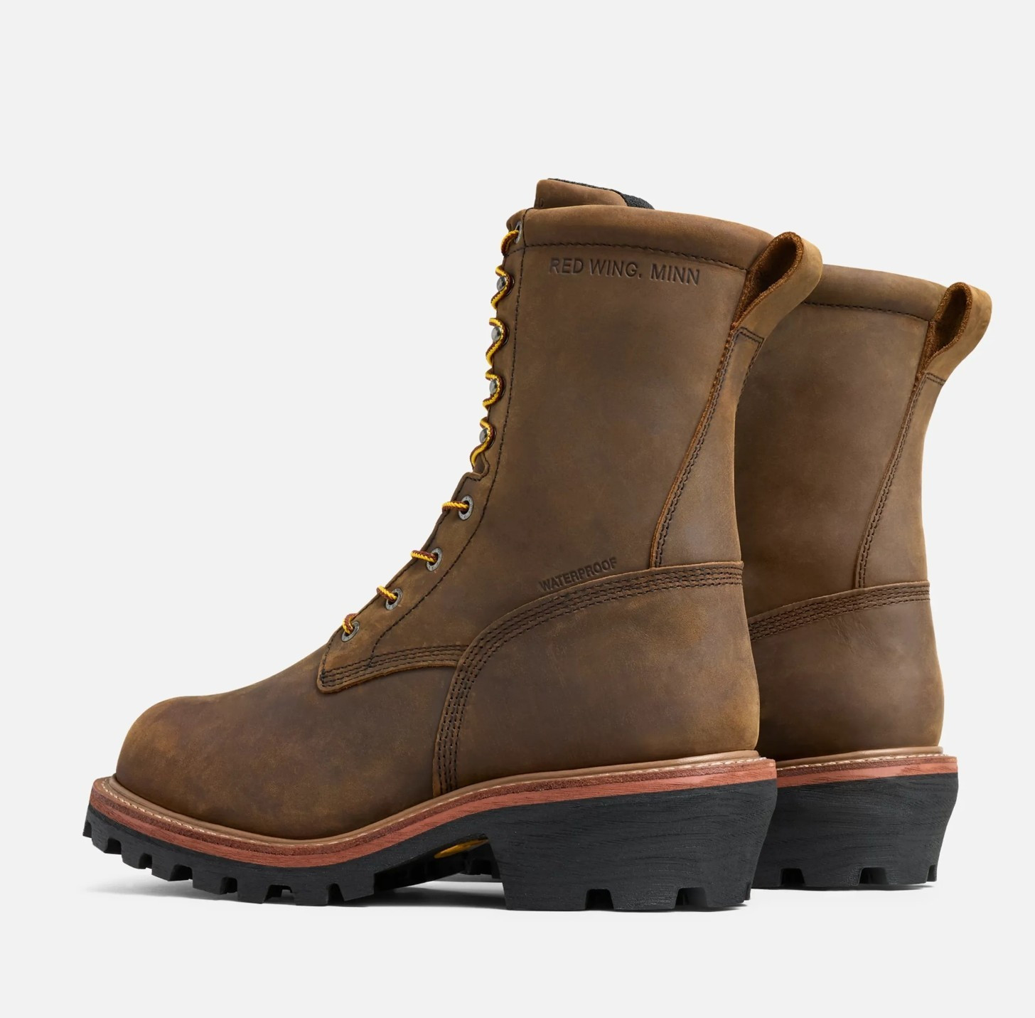 Red Wings 2219 Boots 9″ INSULATED WATERPROOF SAFETY TOE LOGGER MAX Size 11 EE