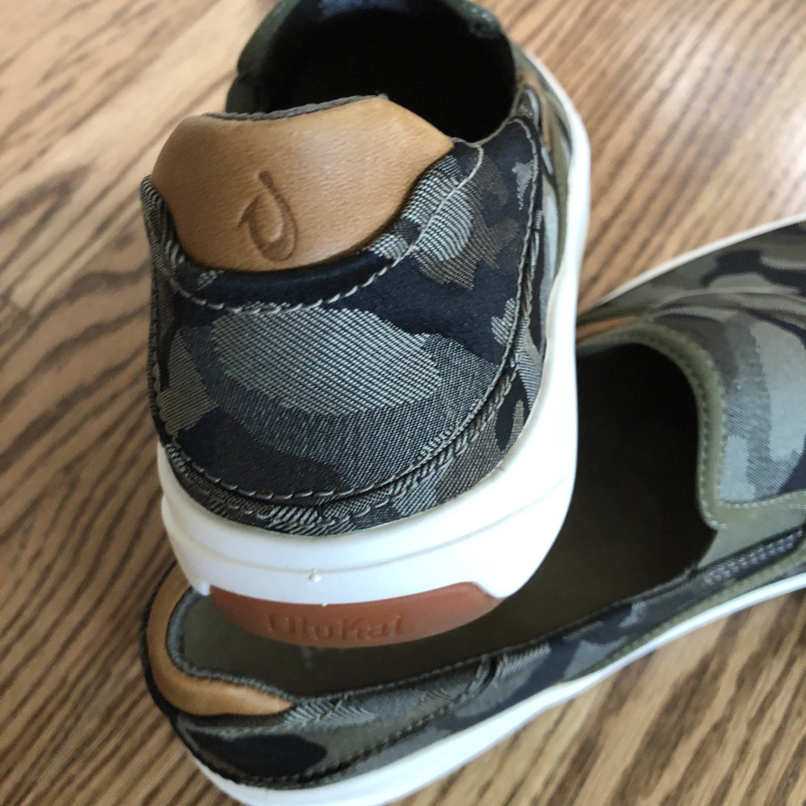 Olukai Men’s Lae’ahi Pa’i Slip-On Shoe Size 10 Pacific Camo Casual Sneakers NWT