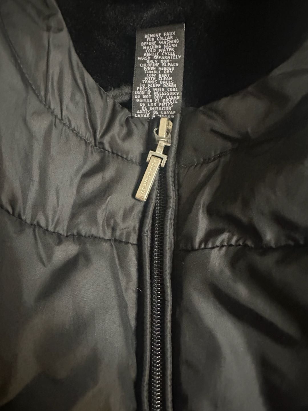 Polo Jeans Co. Ralph Lauren Black Hooded Down Puffer Jacket