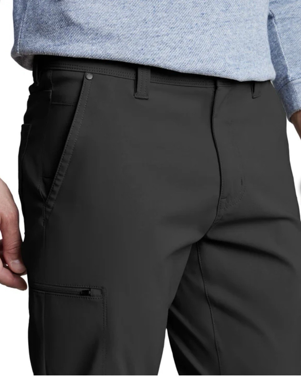 NEW Men’s Copper and Oak Black Stretch Tech Utility Pants Size 32 x 30