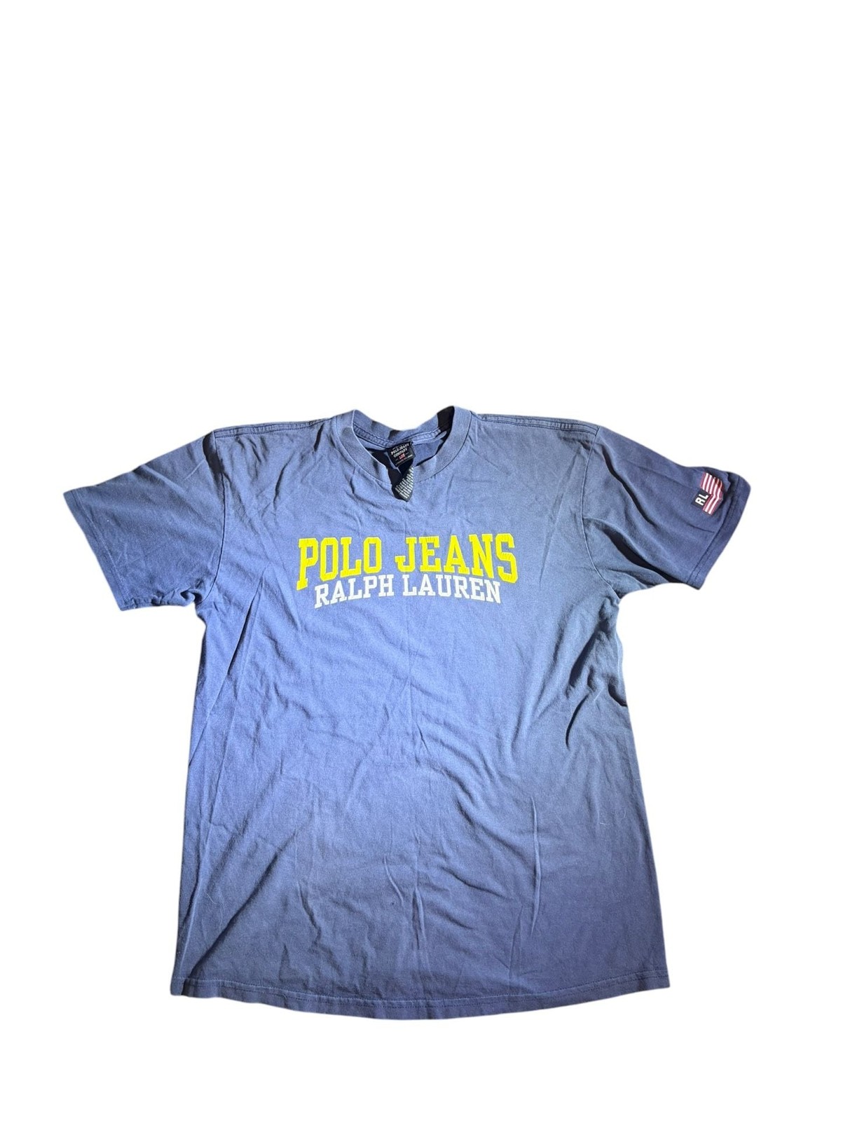 Vintage Polo Jeans Co. Ralph Lauren Short Sleeve Graphic Logo T-Shirt
