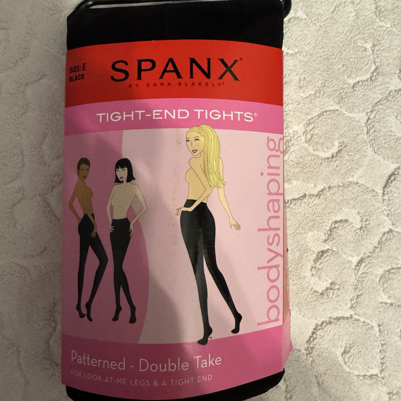 NWT Spanx Tights – Double Take Very Black Body Shaping Tights E Sarah Blakely