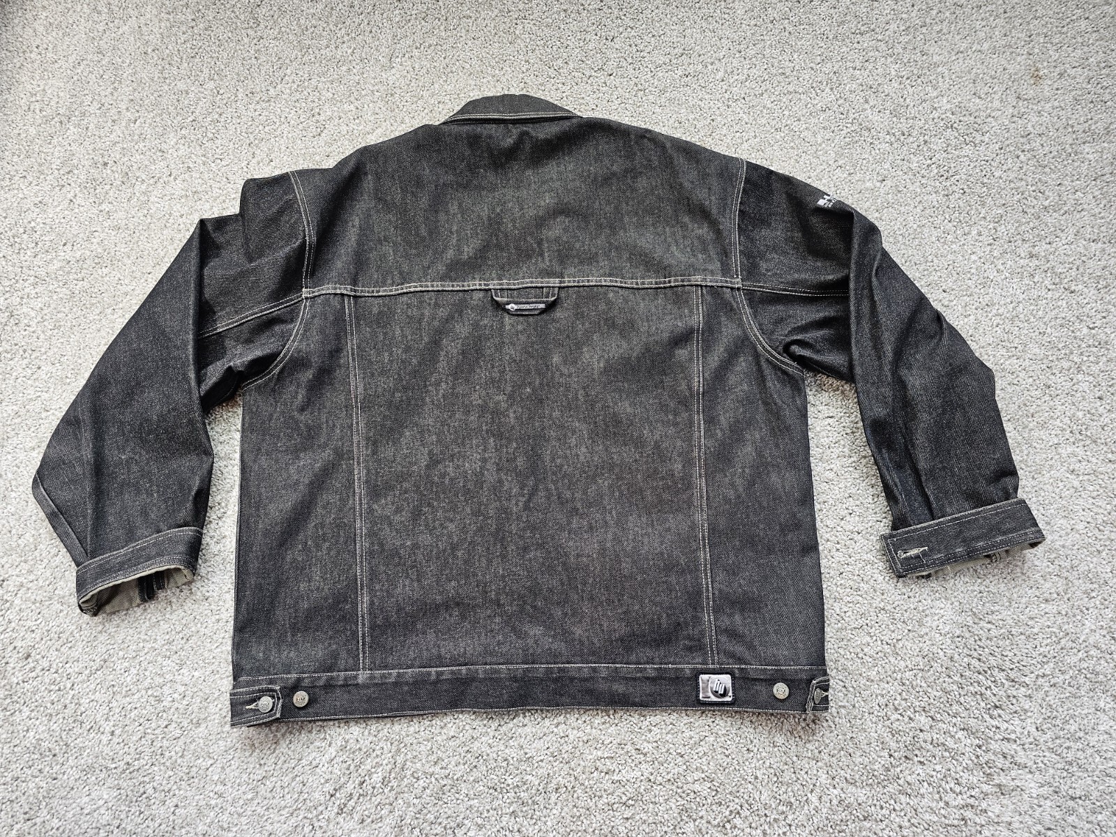 Hedz.up Jackets Sz 3XL/ Denim Jean Jacket/Hip-Hop Streetwear/Hong Kong/Vintage