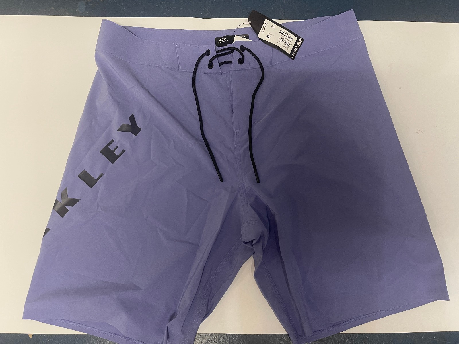NEW wTAGS, Mens Oakley New Liliac Boardshort, Drawstring Waist Swim Trunks
