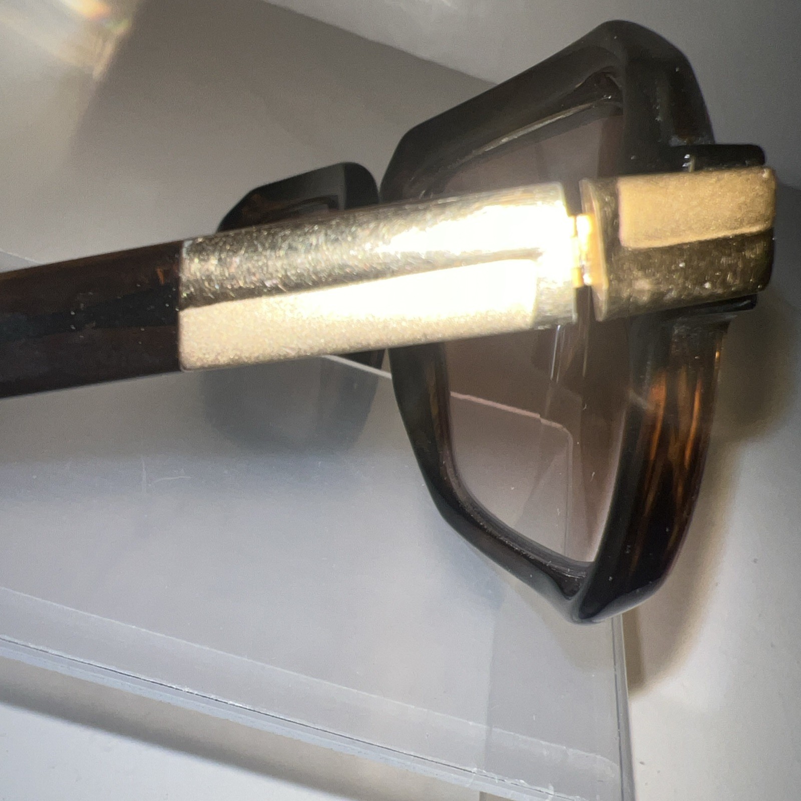 Cazal MOD607 1980’s Tortoiseshell Eyeglasses Frames Cazzy Germany EUC