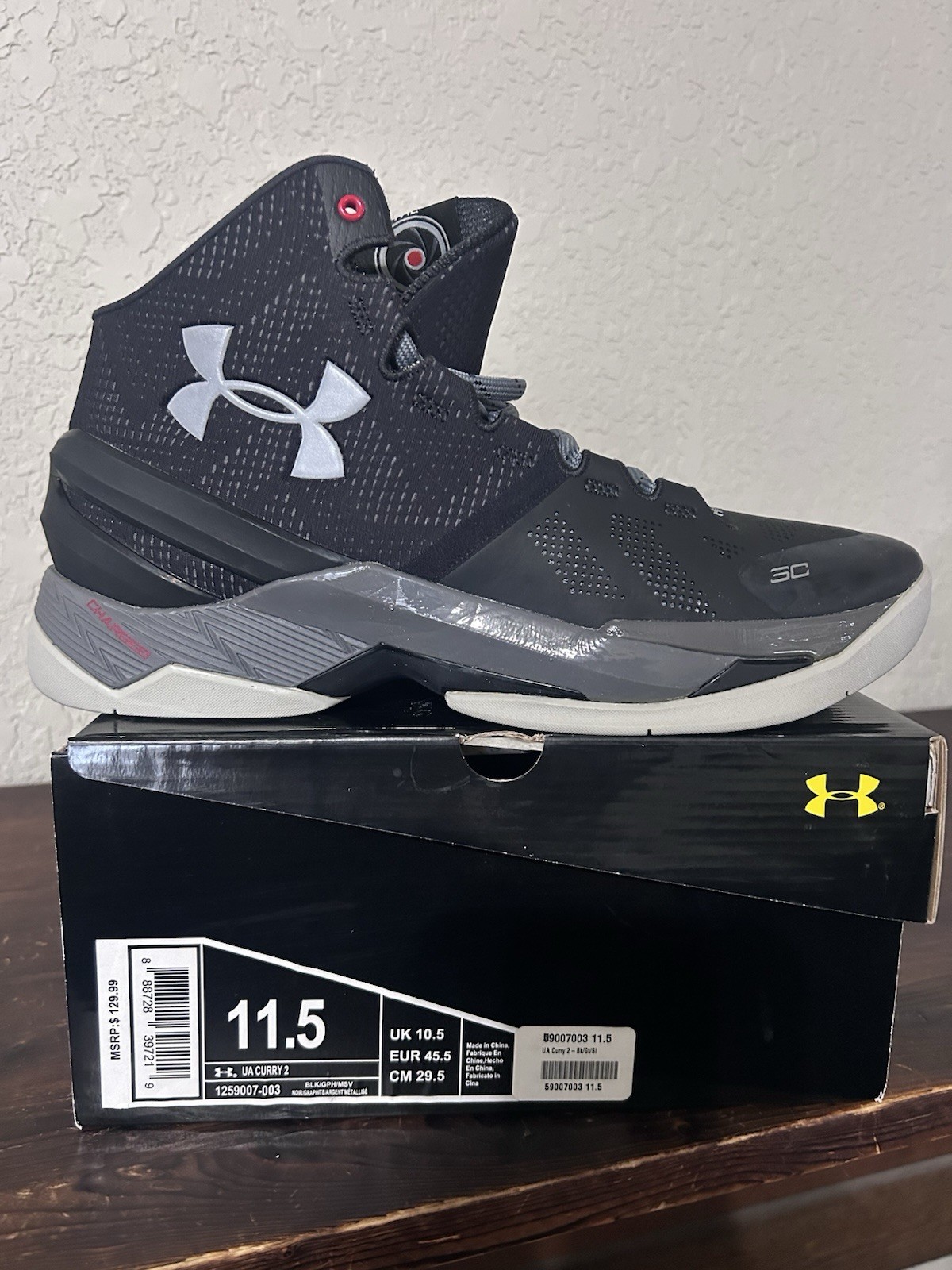 Size 11.5 – Under Armour Curry 2 Professional