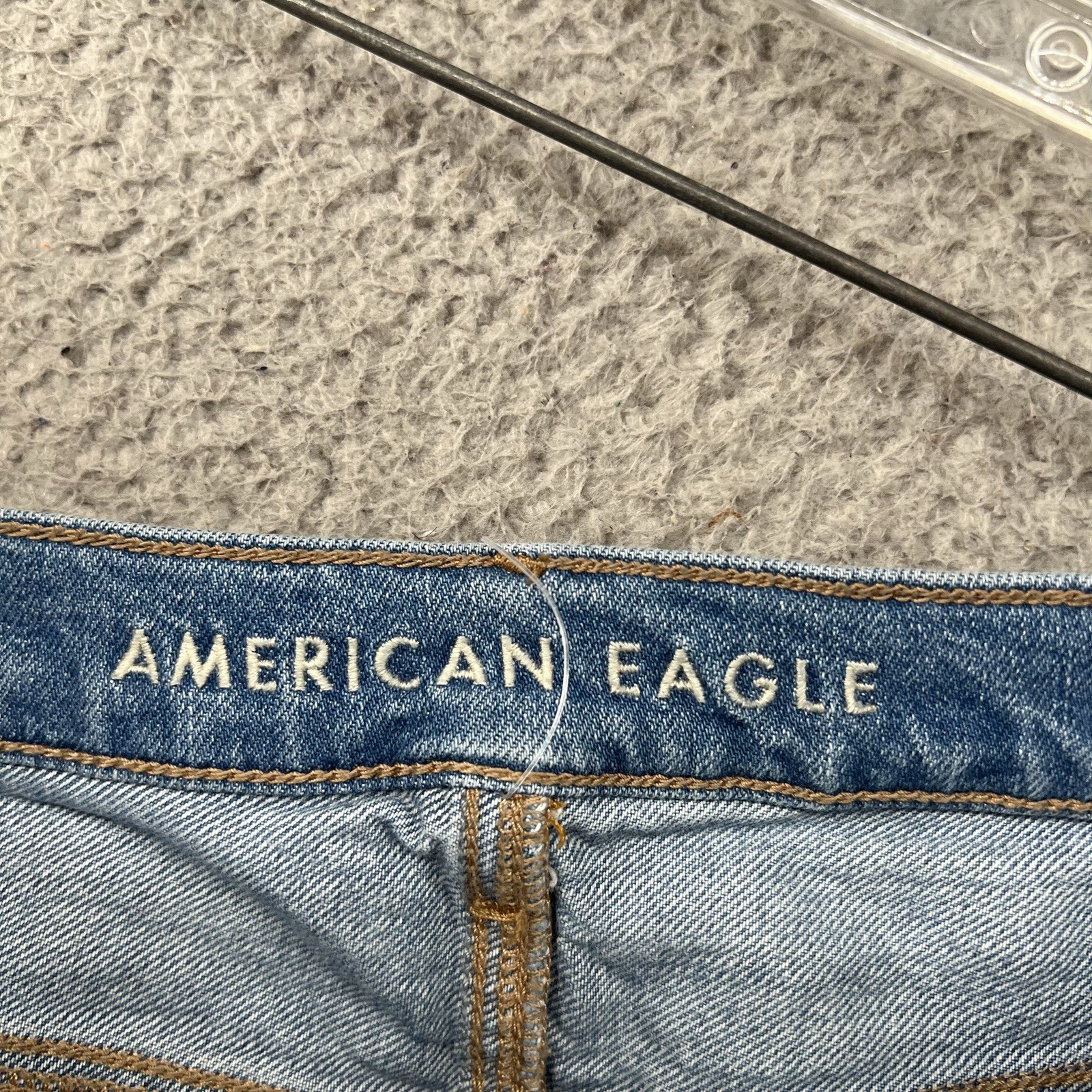 American Eagle 90s Bootcut Jeans Womens 4 Regular Blue Denim Pants Medium Flex