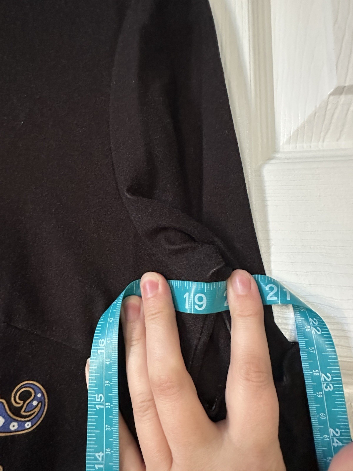 J. Mclaughlin Kinsley Bell Sleeve Black Neo Turkessa Sz M