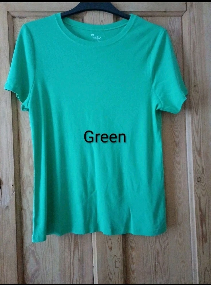 Papaya Women’s T-Shirt UK14,16,18,20,22,28 2XL Green,Blue,Orange,Yellow,Black