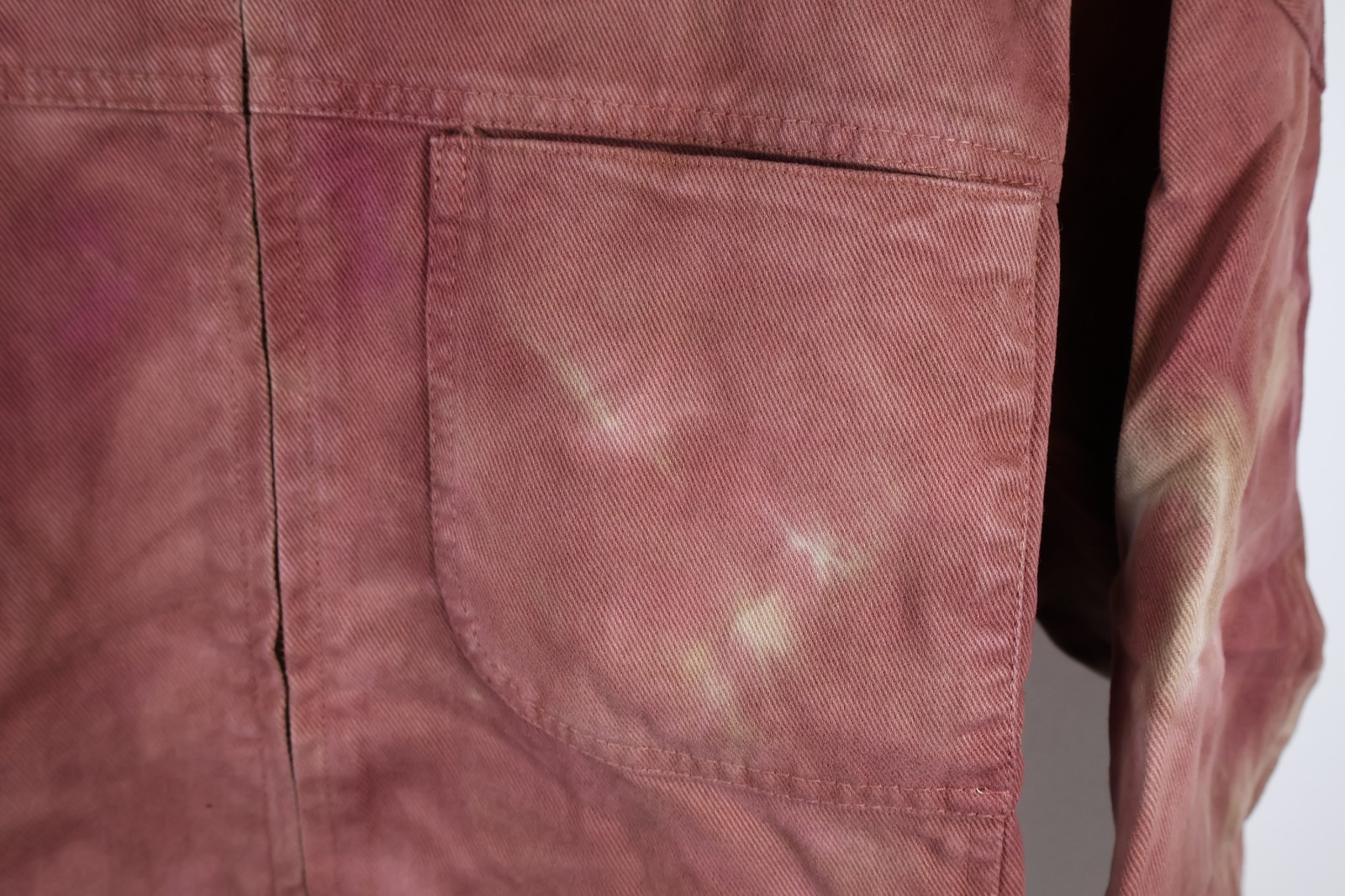 AFFXWRKS Men’s Crease-Dye Boxed Blouson Jacket (Stain Pink, L) BNWT RRP £329