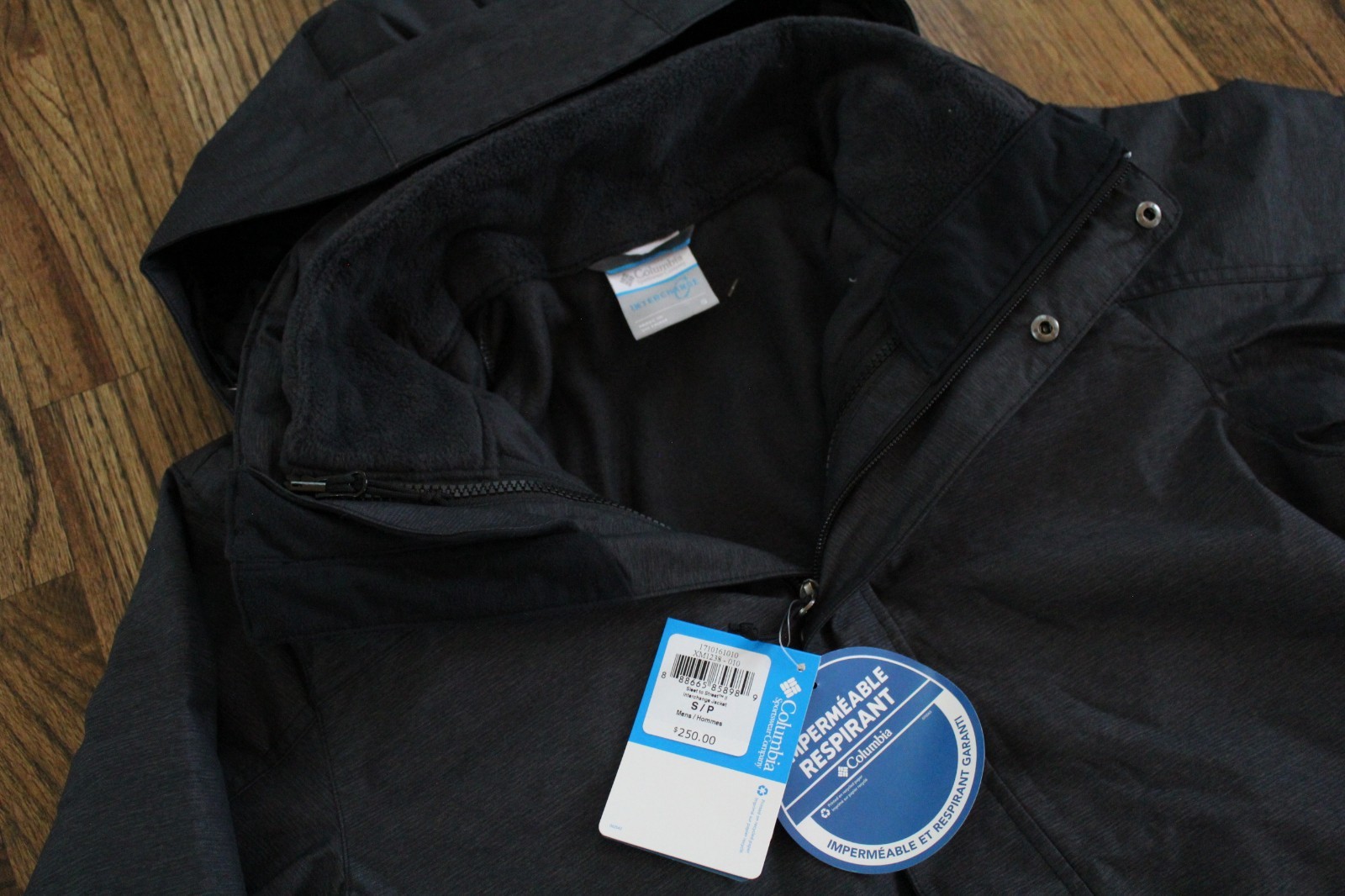 35 Columbia Sleet To Street 3 in 1 Interchange Winter Jacket Men’s Sz Small