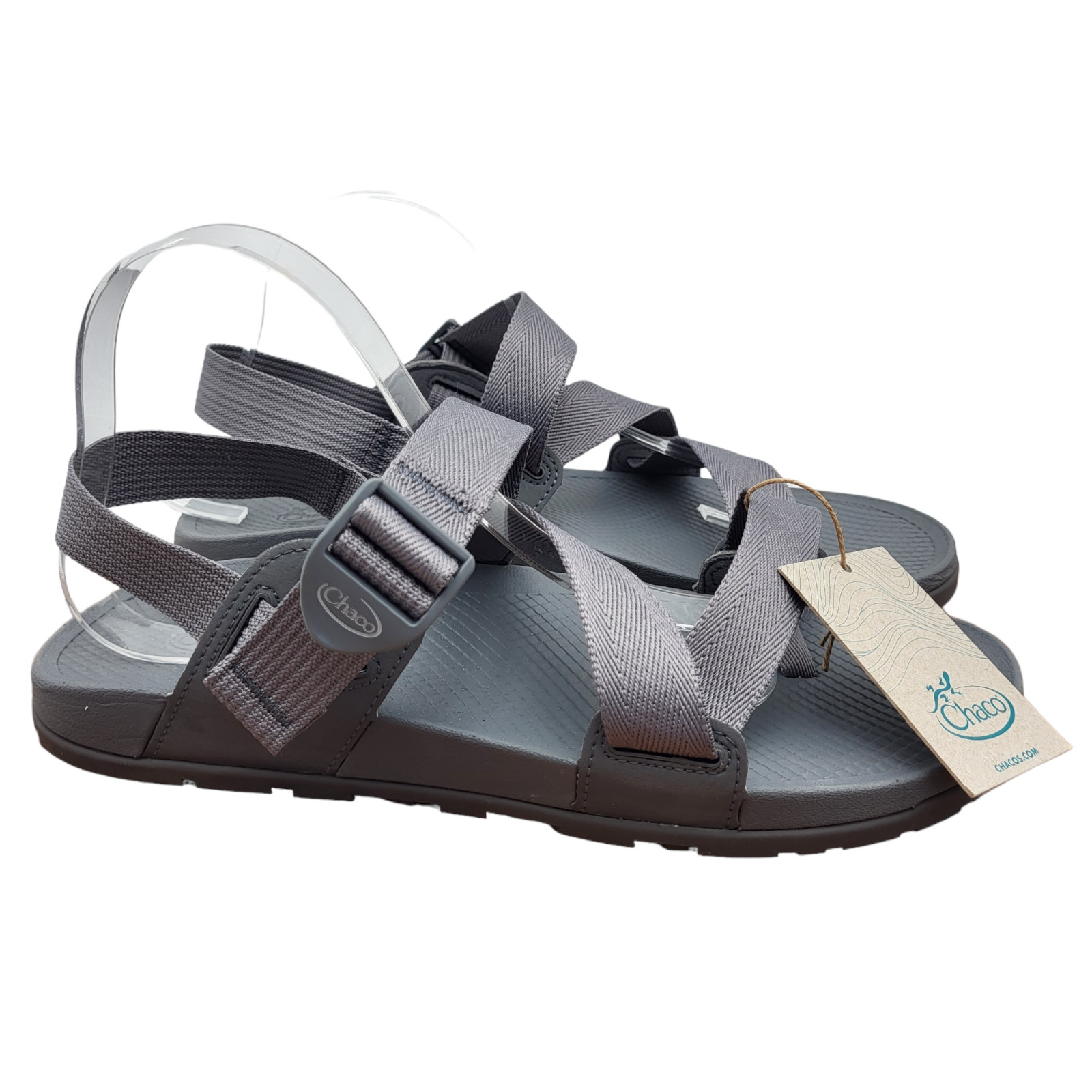 Chaco Sandals Mens Lowdown 2 Mens Gray Toe Loop New JCH107849