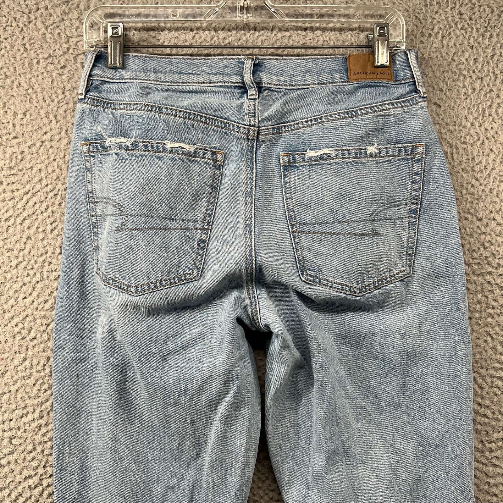 American Eagle 90s Bootcut Jeans Womens 4 Regular Blue Denim Pants Medium Flex