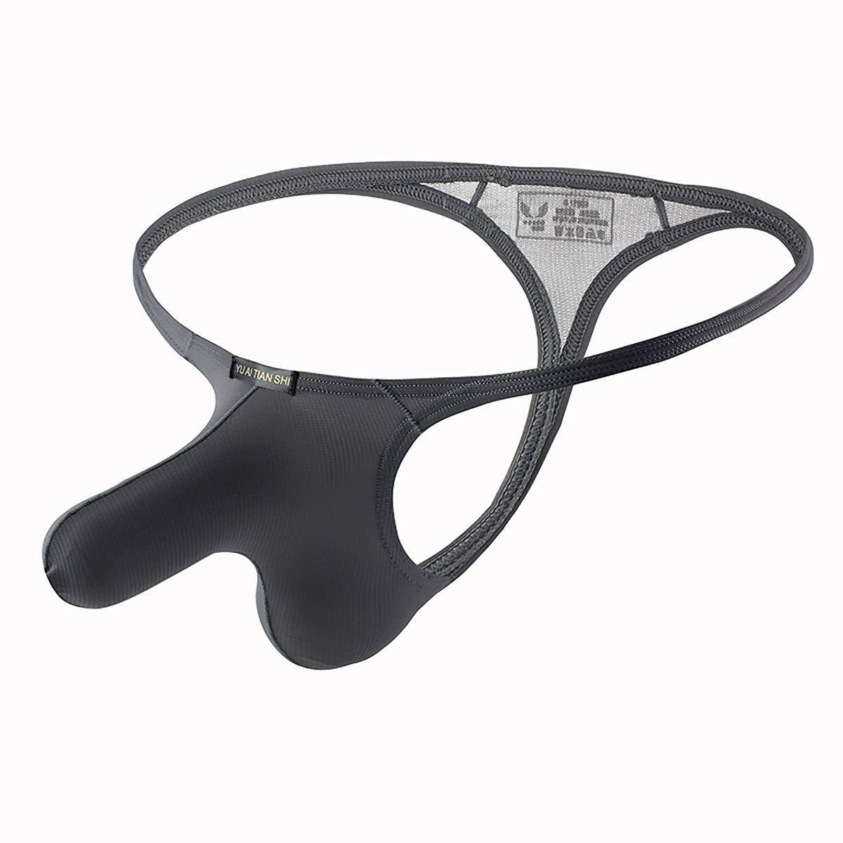 Men’s Penis Sheath Cover Lingerie G-String Briefs Pouch Sleeve Tights Underwear