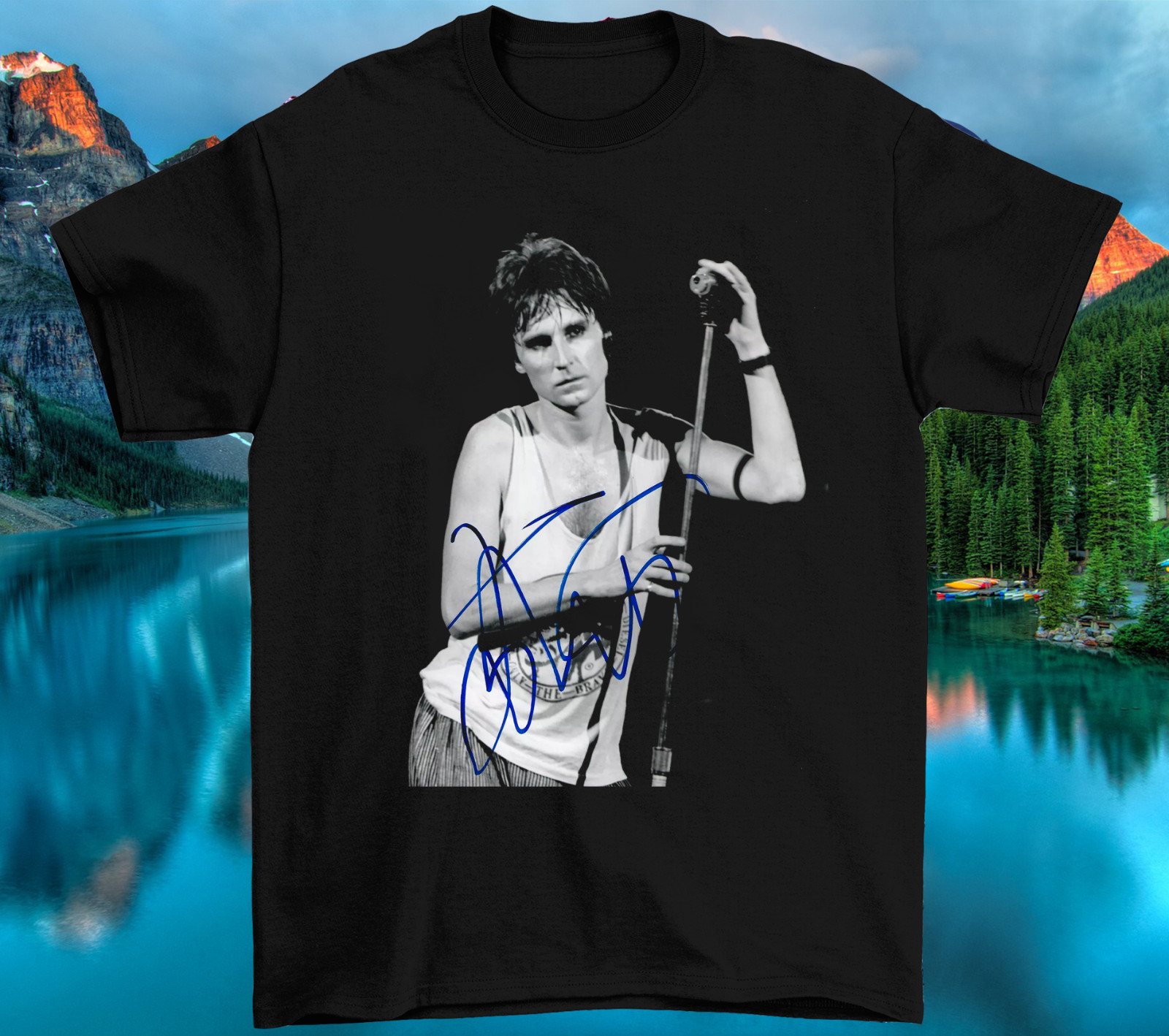 Collection SINGER JOHN WAITE HAND SIGNED T Shirt S-5XL AD139