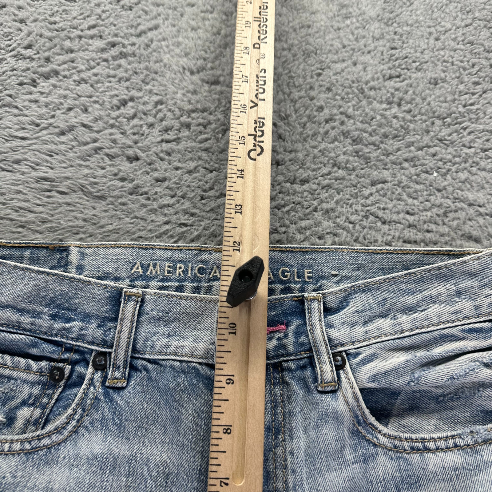 American Eagle Outfitters Jeans Womens 2 Blue Denim Boyfriend Light Wash 90s