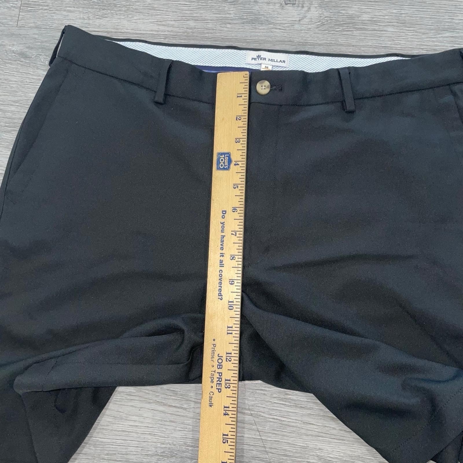 Peter Millar Shorts Men’s Size 36 Black Performance Salem Golf Crown Sport
