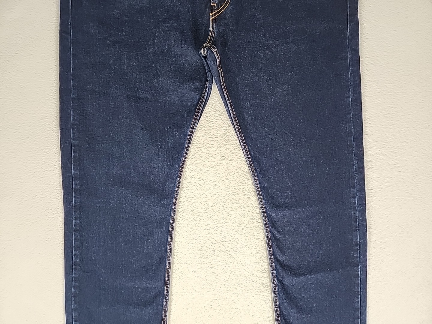 Levi’s 513 Jeans 38X32 Men’s Stretch Slim Fit Zip Fly Straight Denim Dark Blue