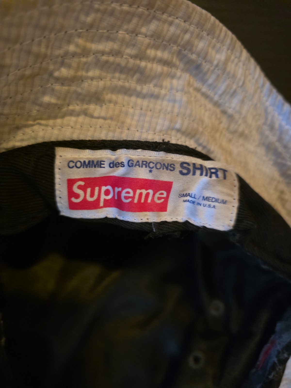 Supreme Comme Des Garcons Bucket Hat CDG Digi Camo Size S/M