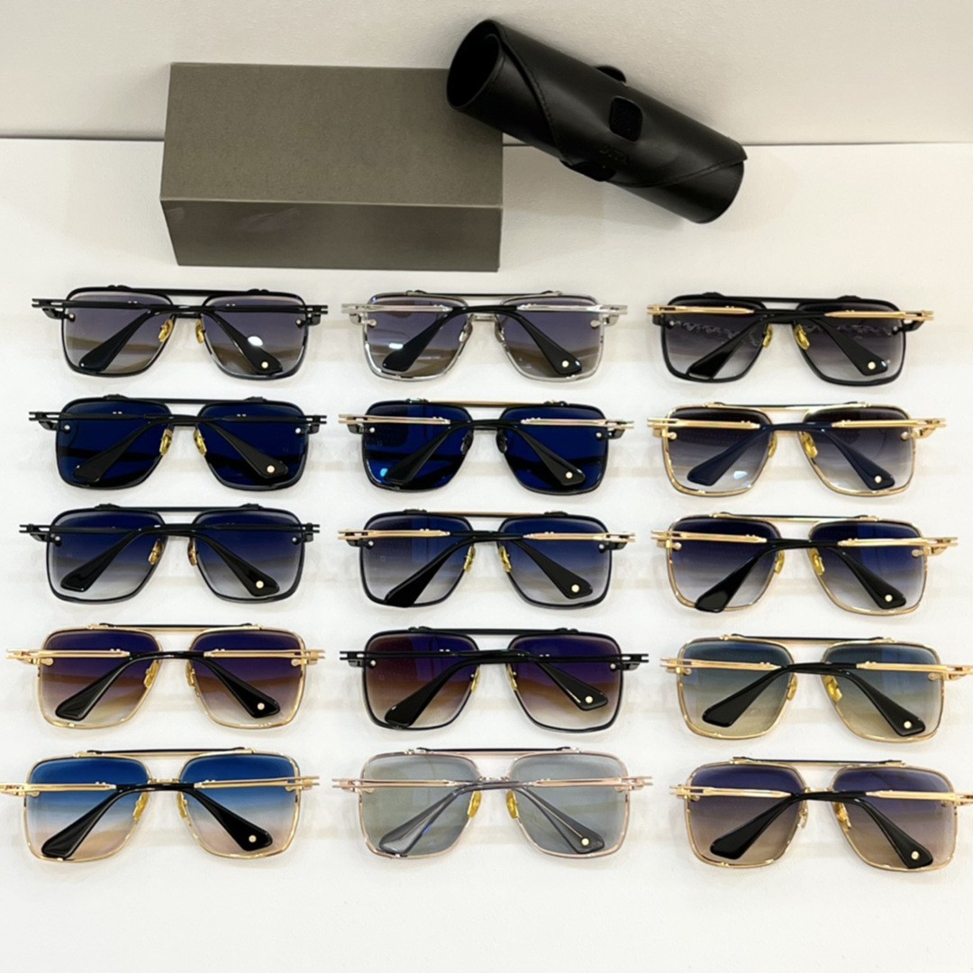 DITA Mach Six Luxury Sunglasses Unisex 61-12-140