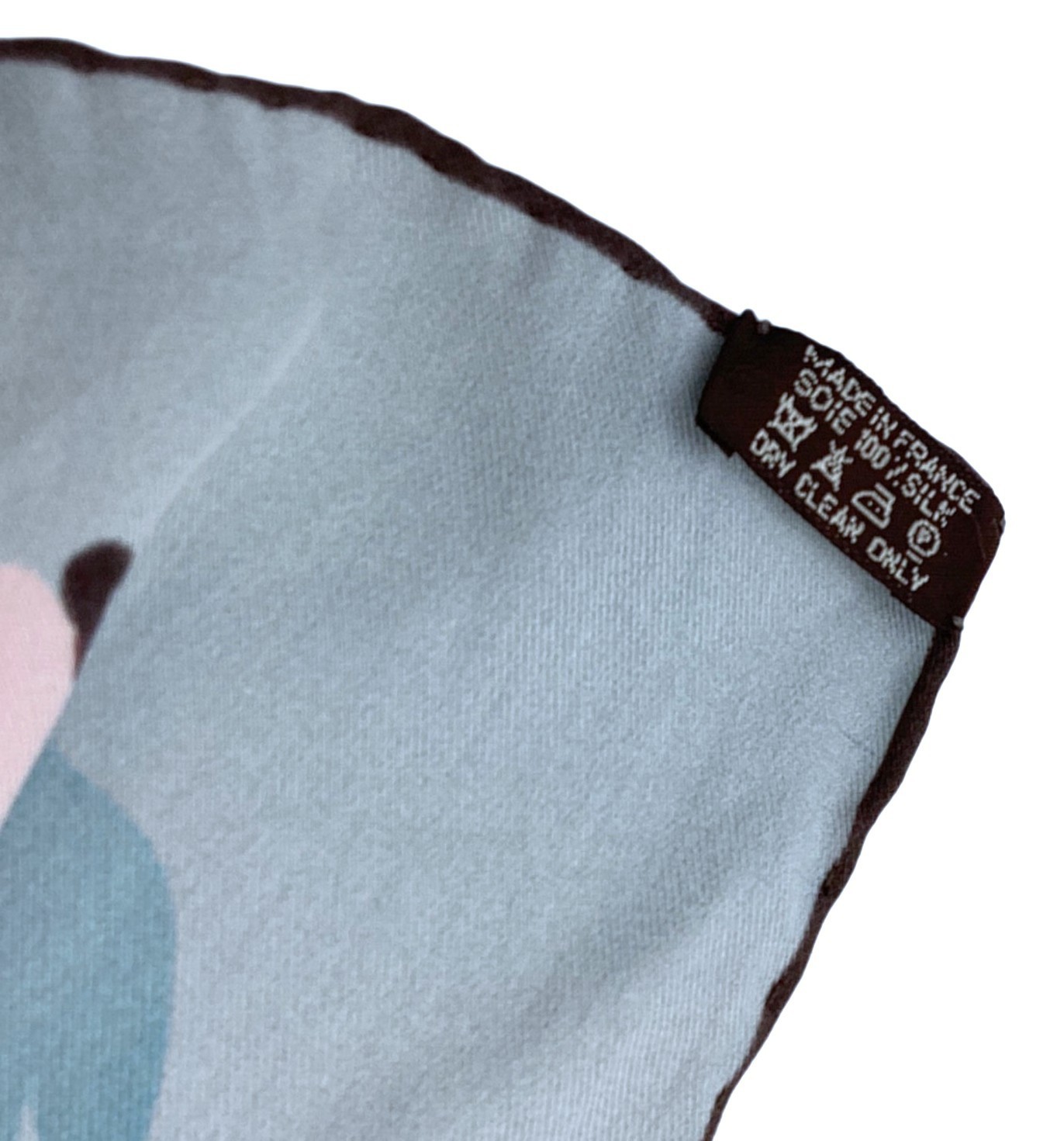 HERMES Carre 90 Rendez Vous Rive Gauche Silk Scarf Blue 35 in Japan [Used]