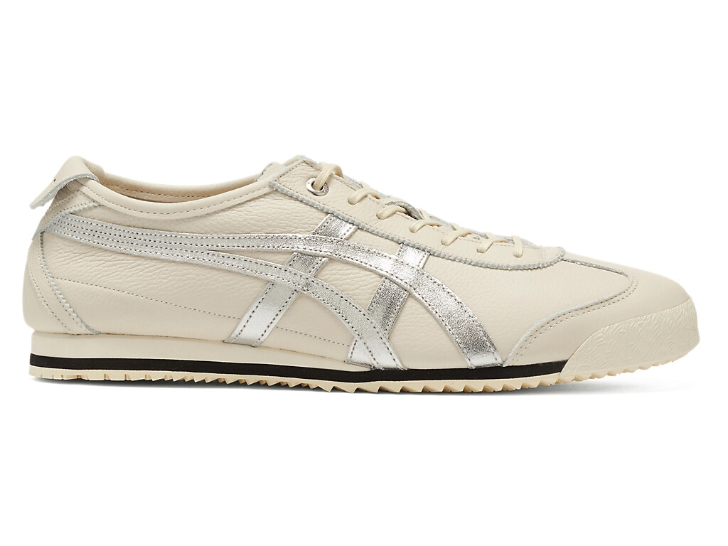 Onitsuka Tiger Mexico 66 Cream White Leather Sneakers Shoes Unisex w/ Box
