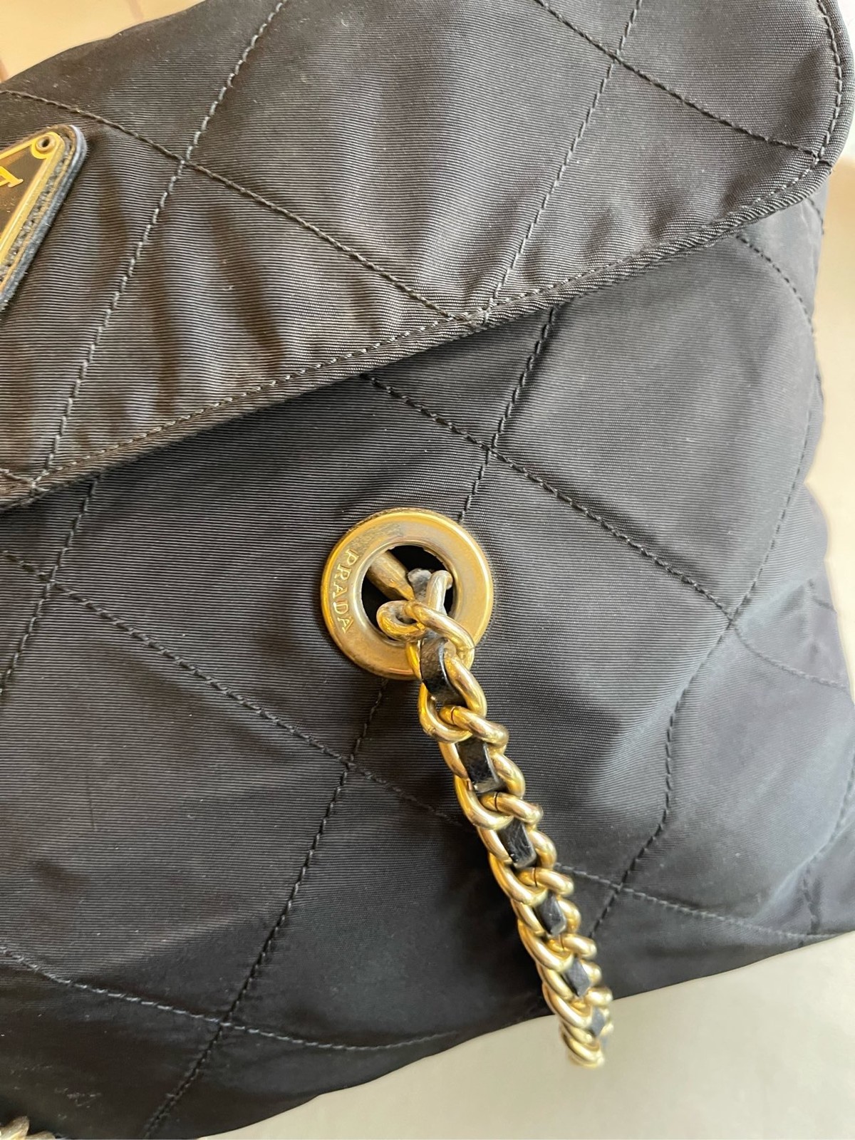 Prada Pre-Owned Authentic Luxury Handbag Black 1BG529_2AOS_F0008_V_COO