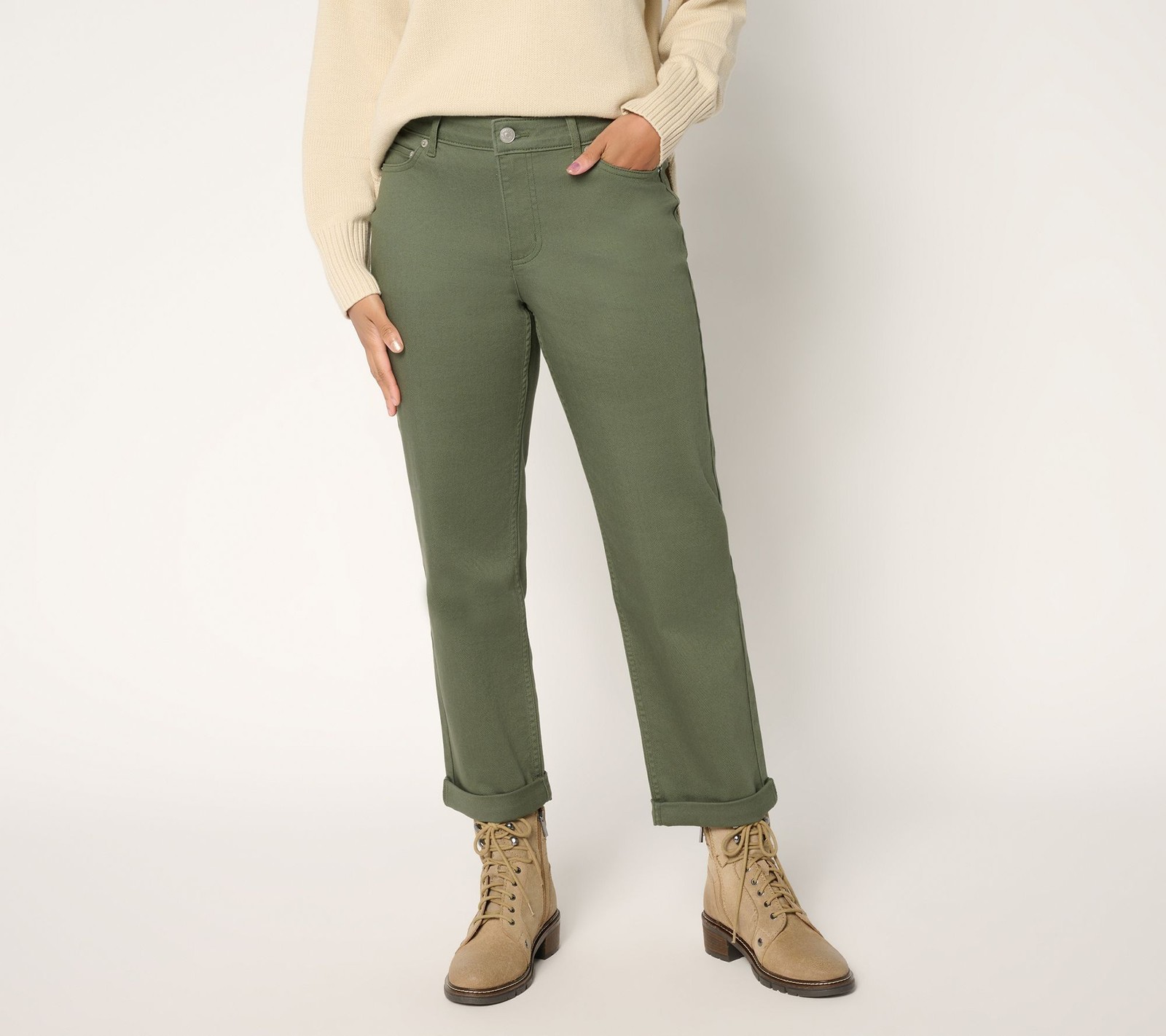LEGO Women’s Petite Pants 14P Color Denim Boyfriend Jean Green A702818