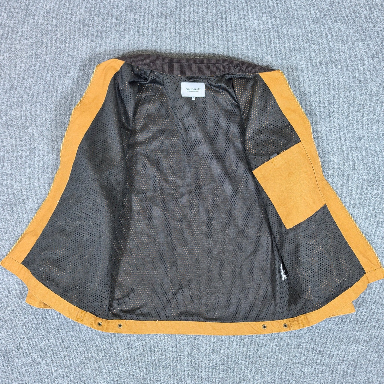 Carhartt WIP Detroit Jacket “Spring Edition” Mesh Interior Brown Men Size Medium