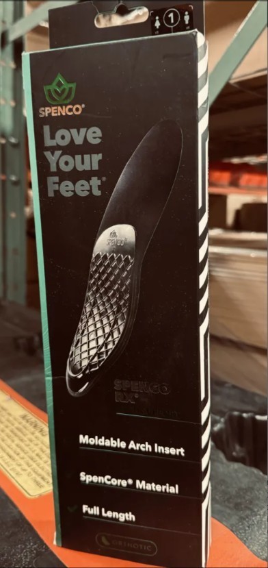 Unisex Adult Sofsole Implus Orthotic Arch Full Green SIZE LARGE! NEW SEALED!!!!