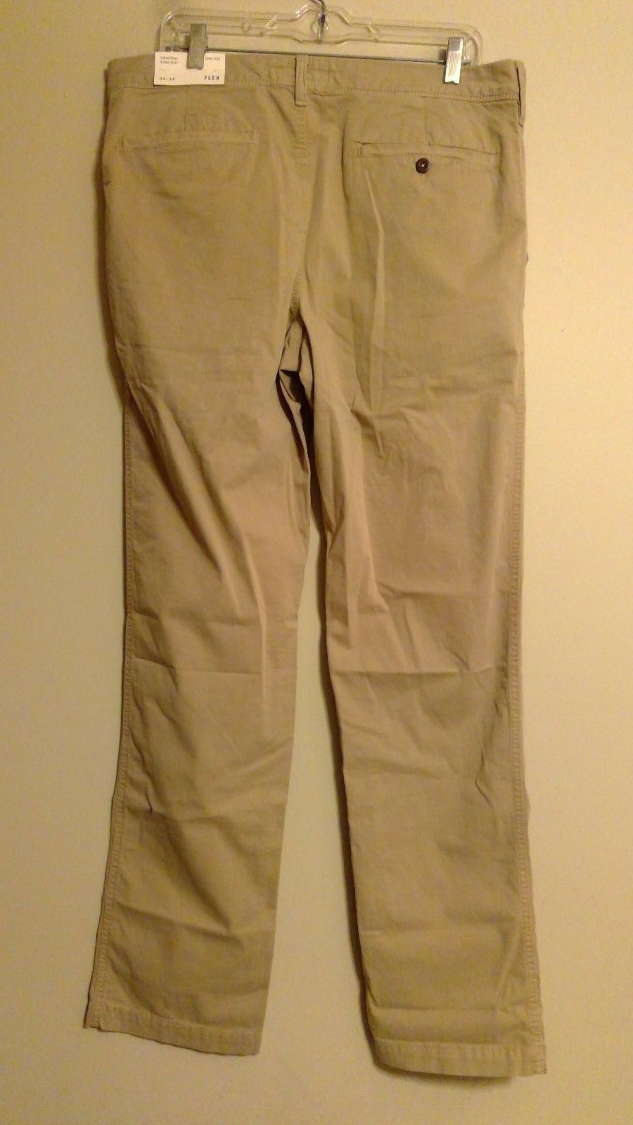 NWT AMERICAN EAGLE NxtFlex OrigStraight Khaki W:28-29-30-32-34 I:30-32-34-36