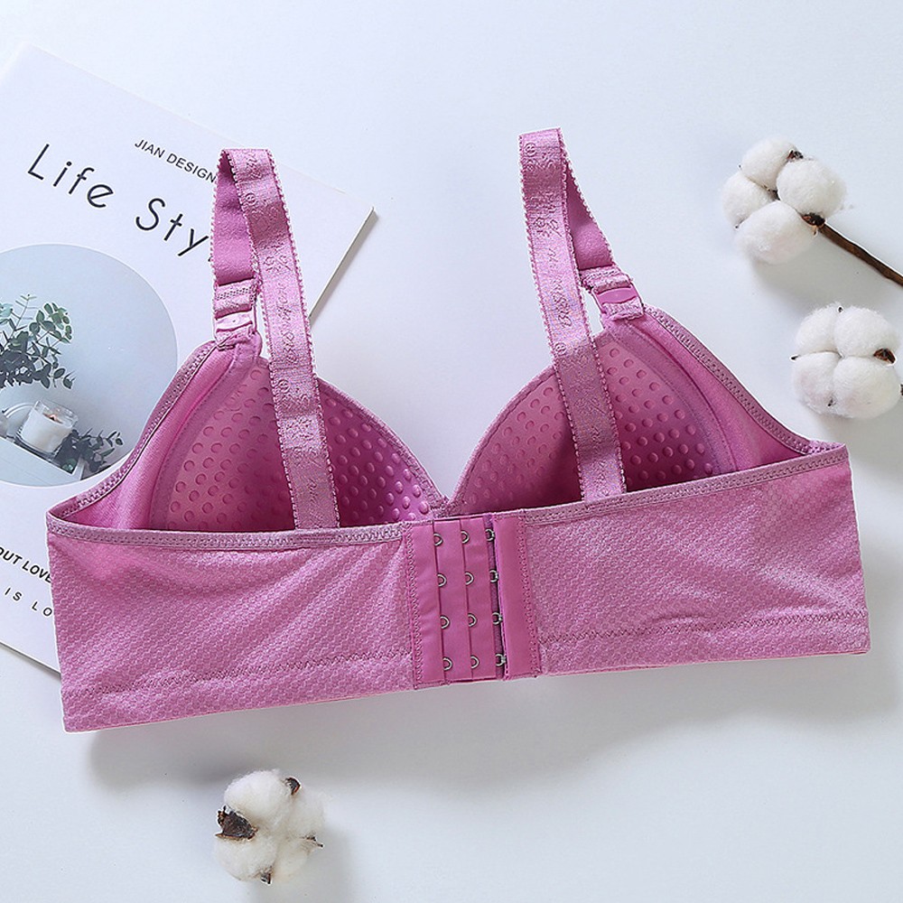 40-85years Old Ladies Bras Wireless Brassiere Cotton Bra Middle-age Lingerie BH