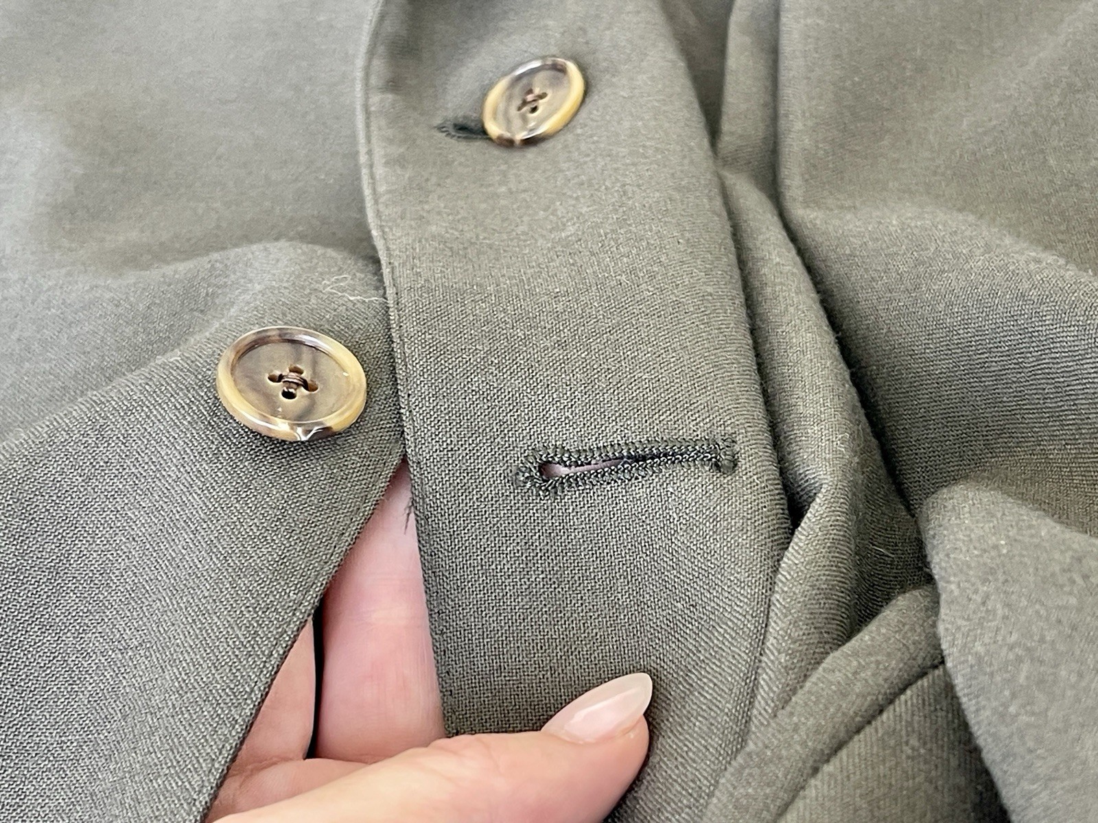 VTG Corbin Suit USA Union Made, Imported Wool, Sage, 42R, 40×31 Pant