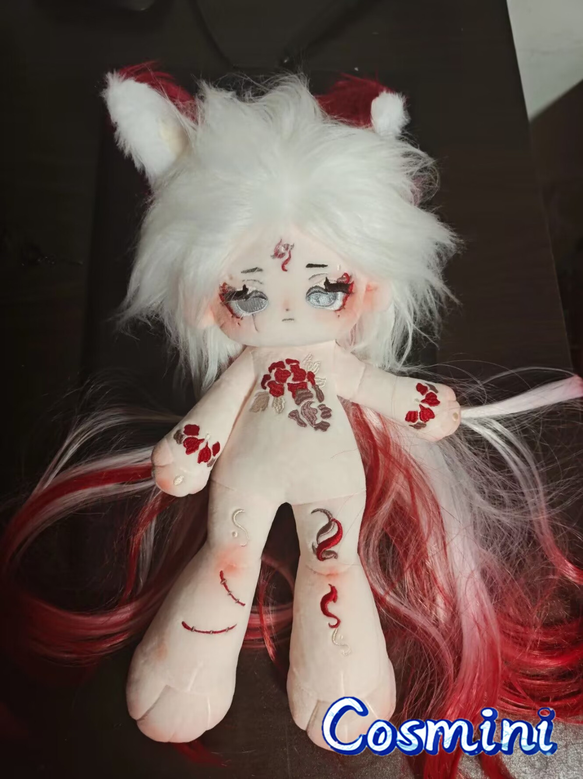 No Attributes Cute Monster 30cm Plush Doll Pillow Stuffed Dress up Toy Anime
