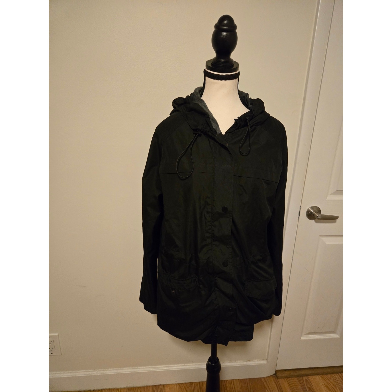 a•n•d e a w y 3-in-1 Black Raincoat