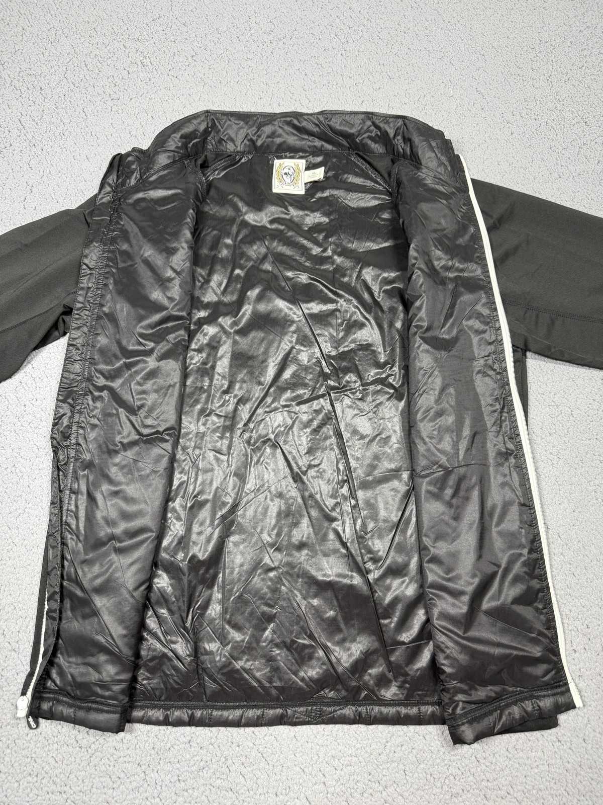 Cinch Jacket Mens XL Black Quilted Softshell Full Zip Lightweight MWJ1024000