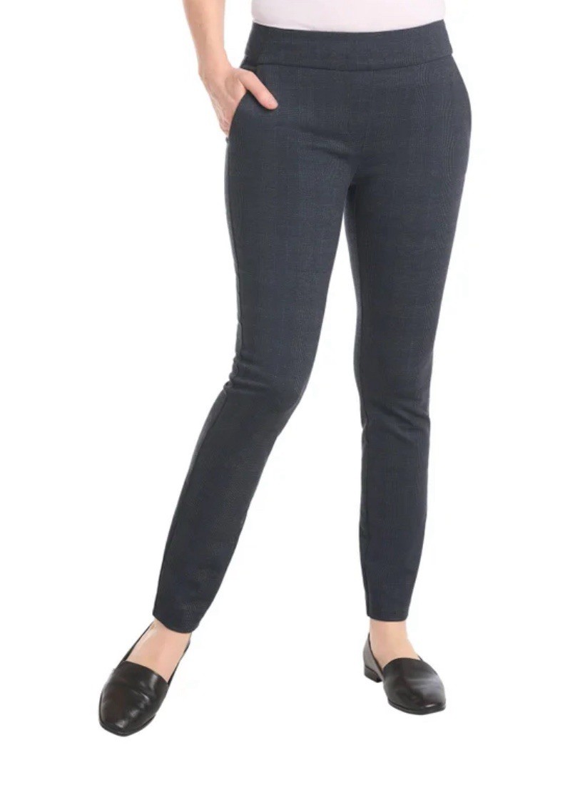 Dalia womens pull-on ponte pants