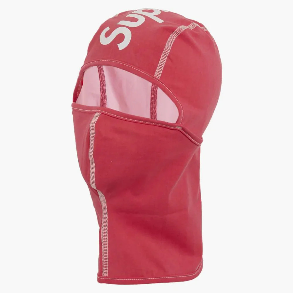 SUPREME HEAT REFLECTIVE BALACLAVA SKI MASK ONE SIZE RED COLOR FW24
