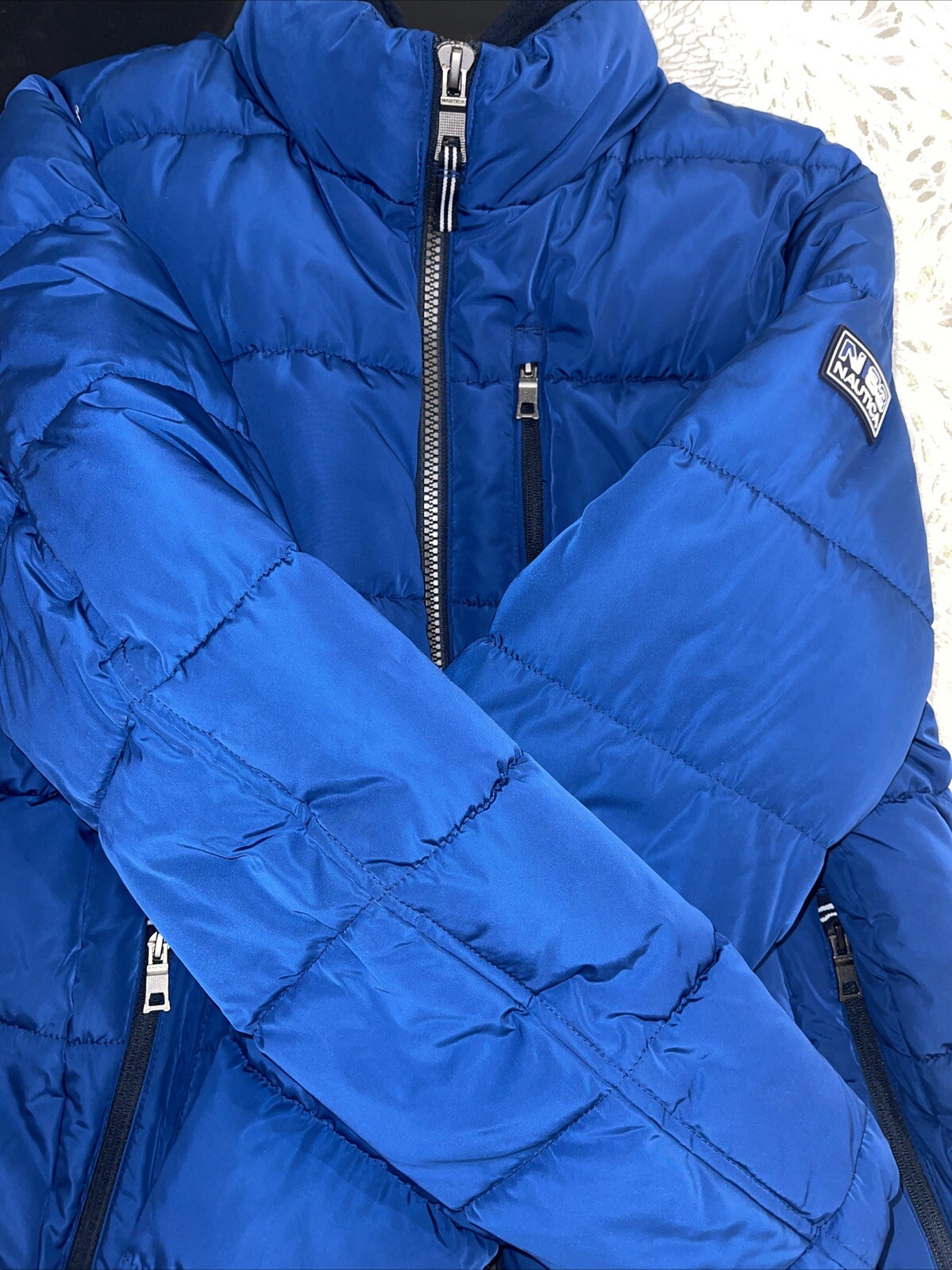Nautica Mens Quilted Puffer Jacket