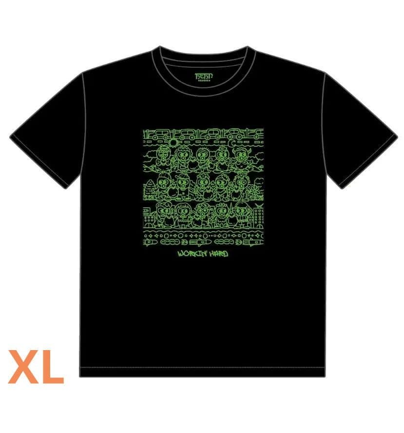 Fujii Kaze Workin Hard T shirt XL size from Japan