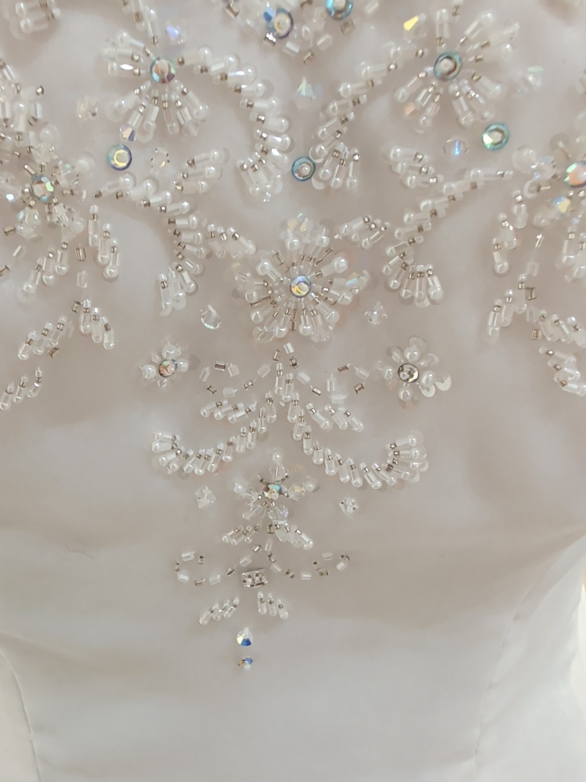morilee Mori Lee by Madeline Gardner Strapless Tiered Wedding Dress Prom Gown 20