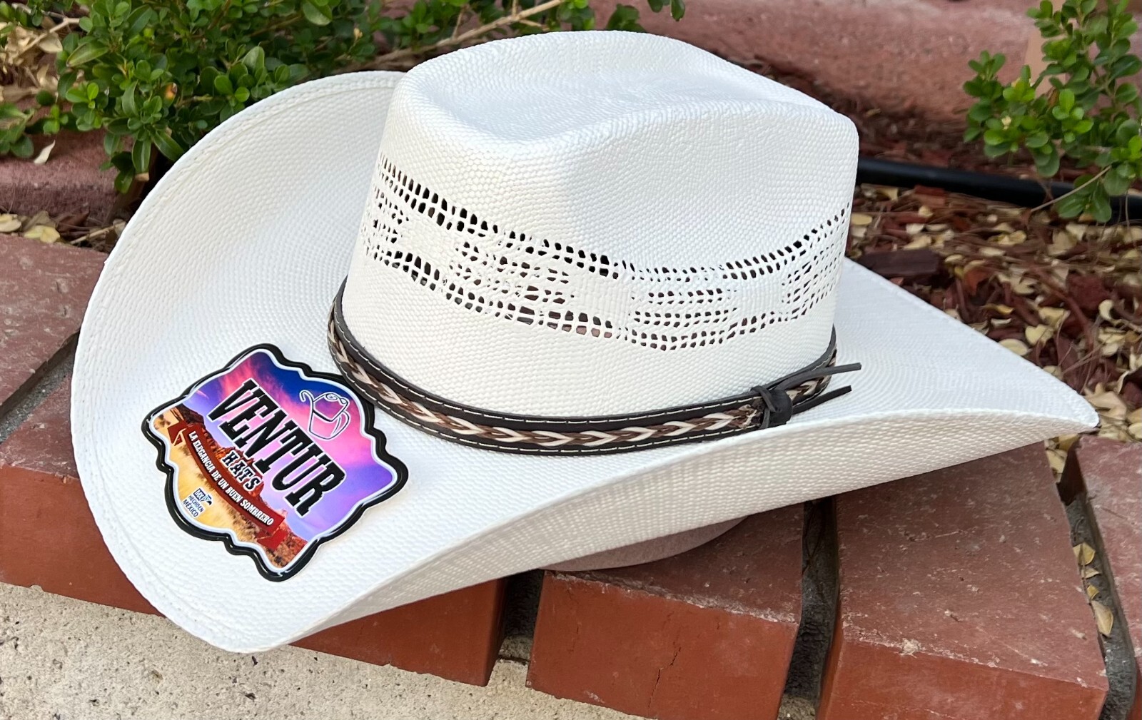MEN’S WESTERN COWBOY RODEO HAT. RANCH STYLE COWBOY HAT. SOMBRERO VAQUERO
