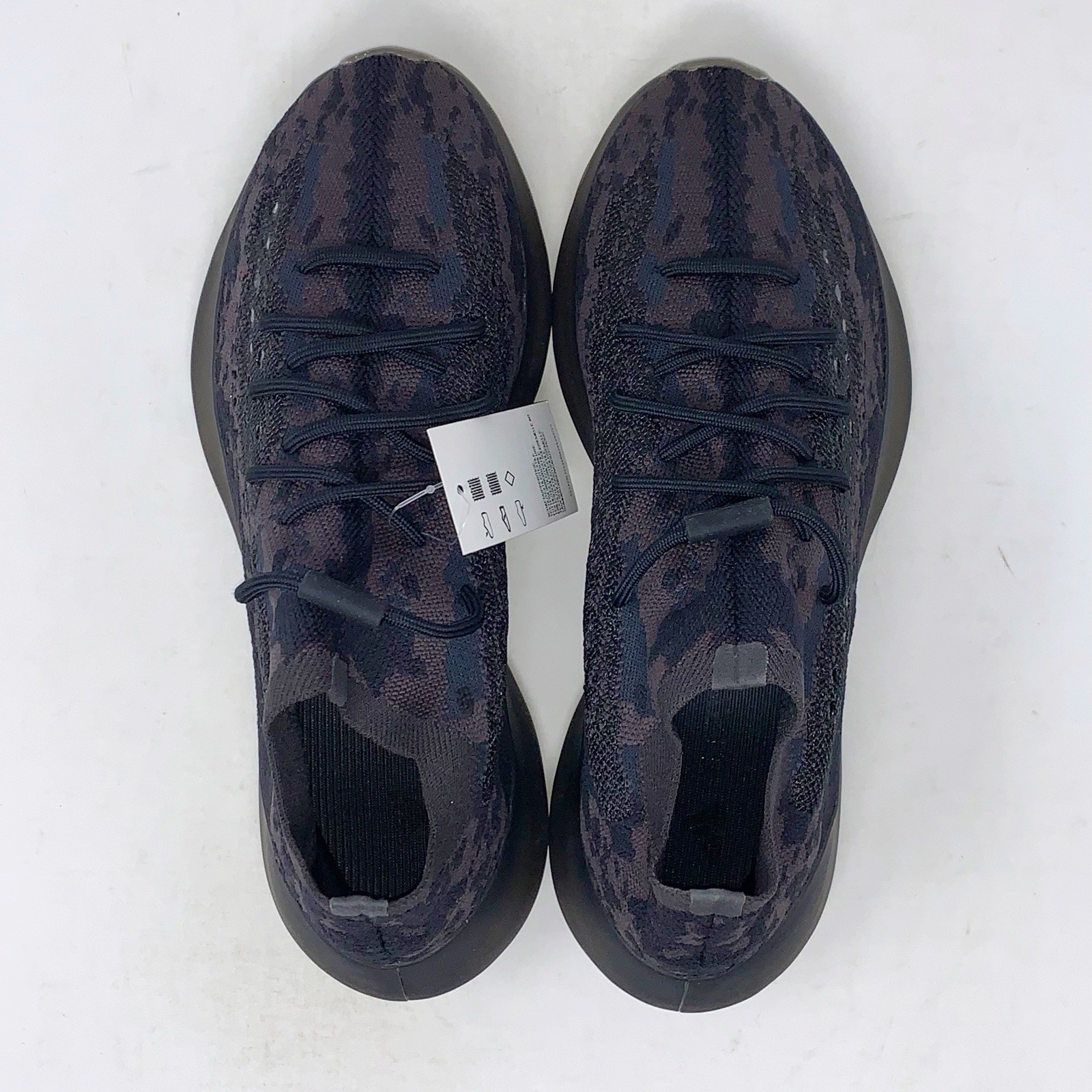 Adidas Yeezy Boost 380 Onyx Black Sneakers, Size 10 FZ1270 BNIB